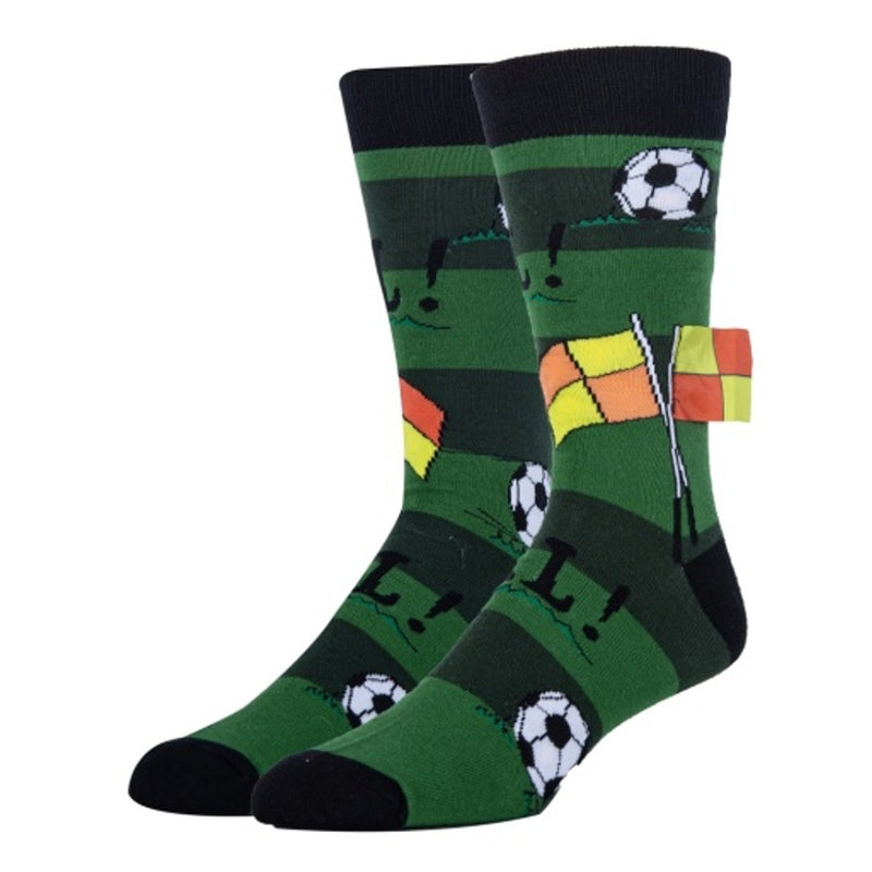 Oooh Yeah - Mens Goal!-3d Sock-Mens Crew Sock