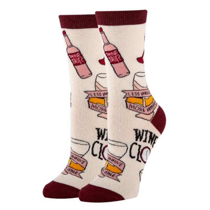 Oooh Yeah - Womens Crew Socks-Put a Corck in It