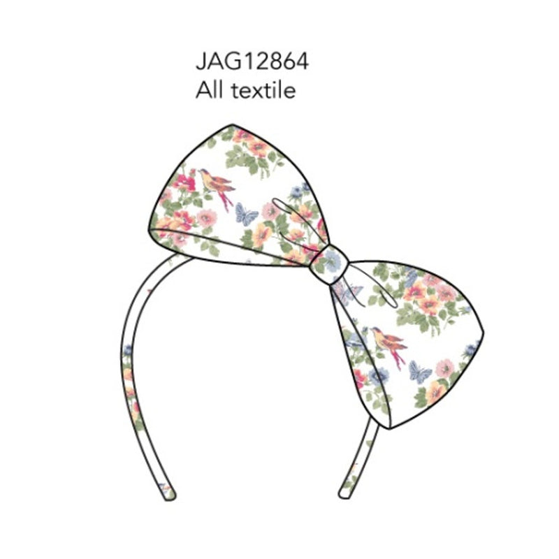 Janie and Jack - Kids G Multi Flrl Bow Hb Sp1