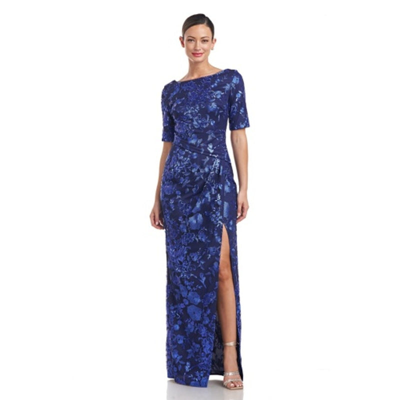 JS Collections - Womens Ayana Column Gown