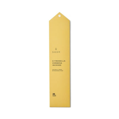 Skeem - Unisex Verbena Aura Citronella Folio Incense