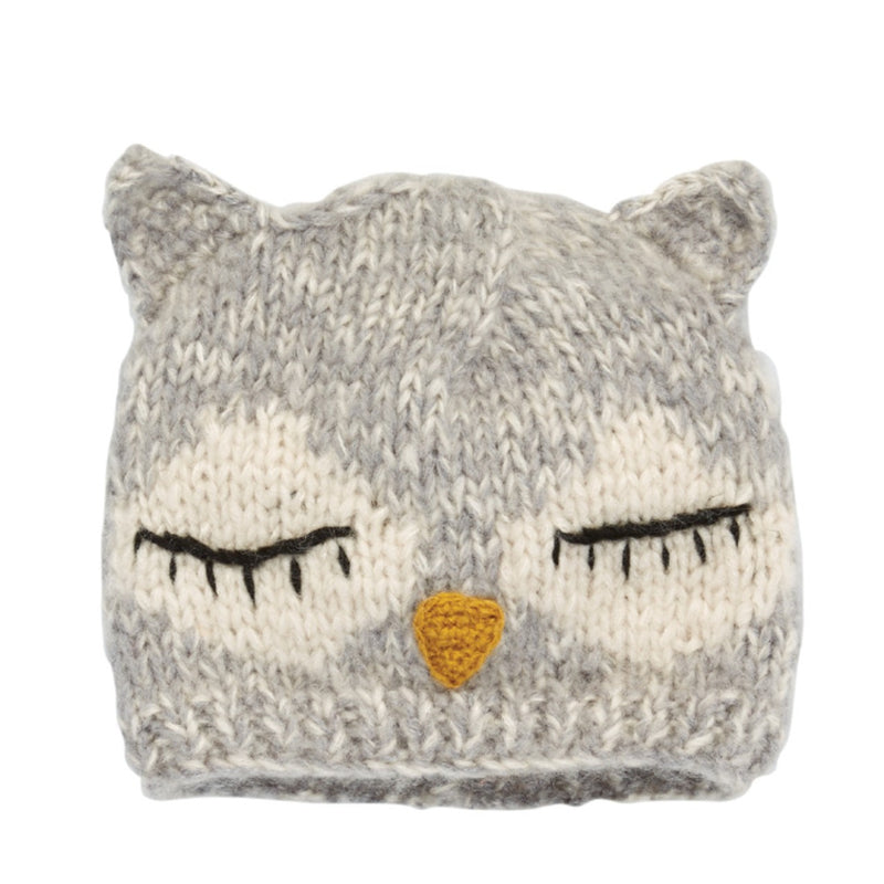 San Diego Hat Company - Knh 3252 Womenssleepingowlearbeanie Hat