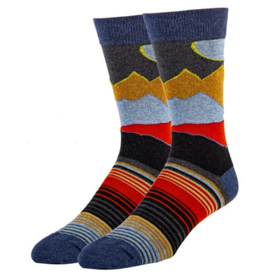 Oooh Yeah - Mens Crew Socks-Midnight Sky's