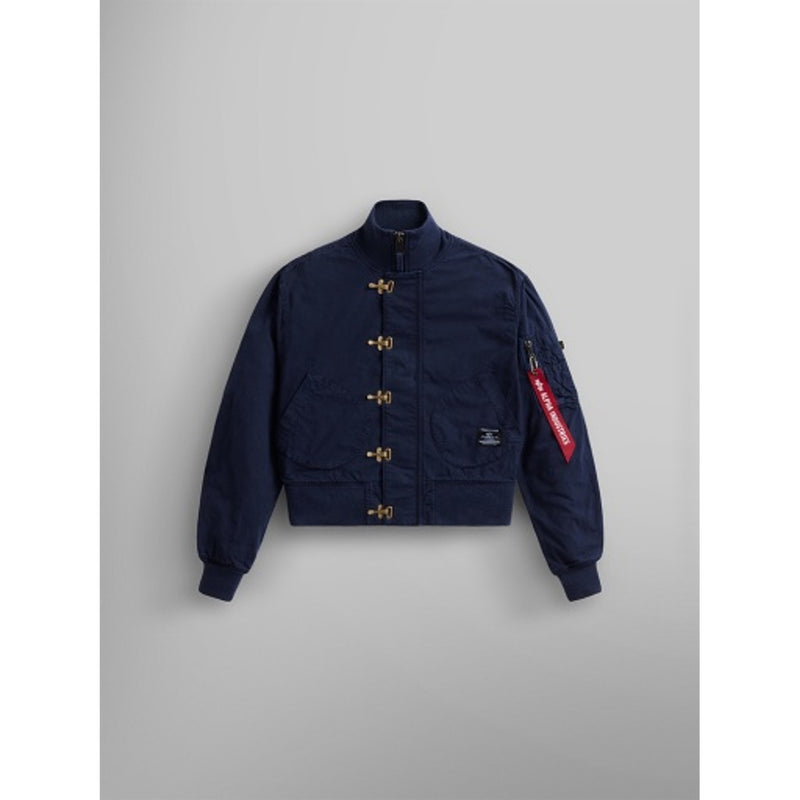 Alpha Industries - Womens Us Navy Cropped Deck Hooked Mod Jacket with