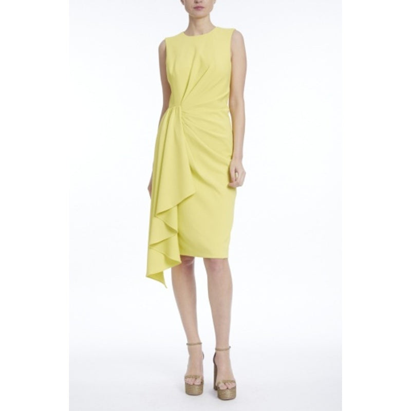 Badgley Mischka - Womens Pleated Side Drape