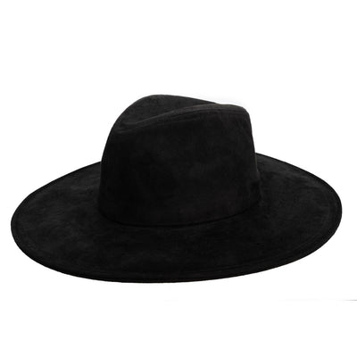 San Diego Hat Company - Pioneer Cut & Sew Faux Suede Fedora [Cth8280]
