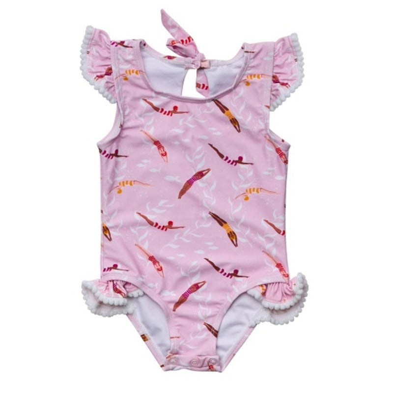 Snapper Rock - Baby Diving Diva Frill Swimsuit