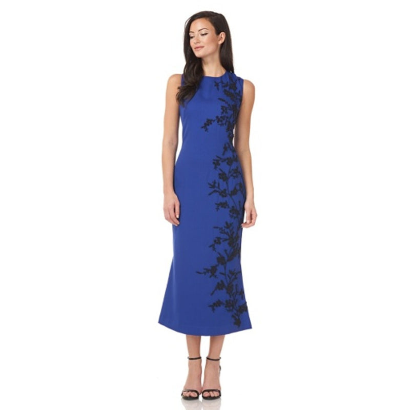JS Collections - Womens Sleeveless T-Length Dress
