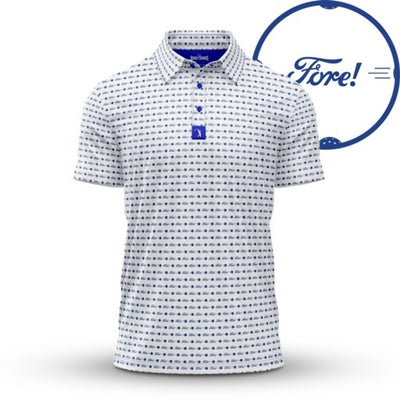 Bogey Bros - Mens Fore! Polo - Fore!