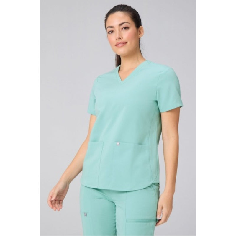 Fabletics - Womens Method Scrub Top - Sea Glass