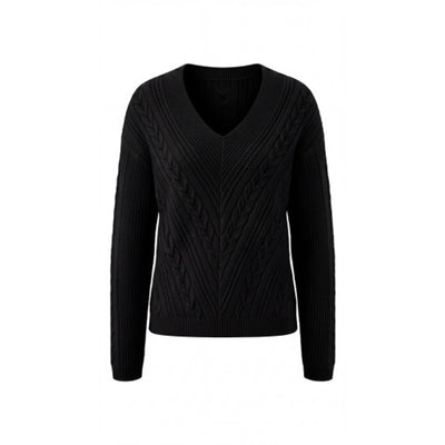 Liverpool Los Angeles - Womens Long Slv Vneck Drop Shoulder Sweater