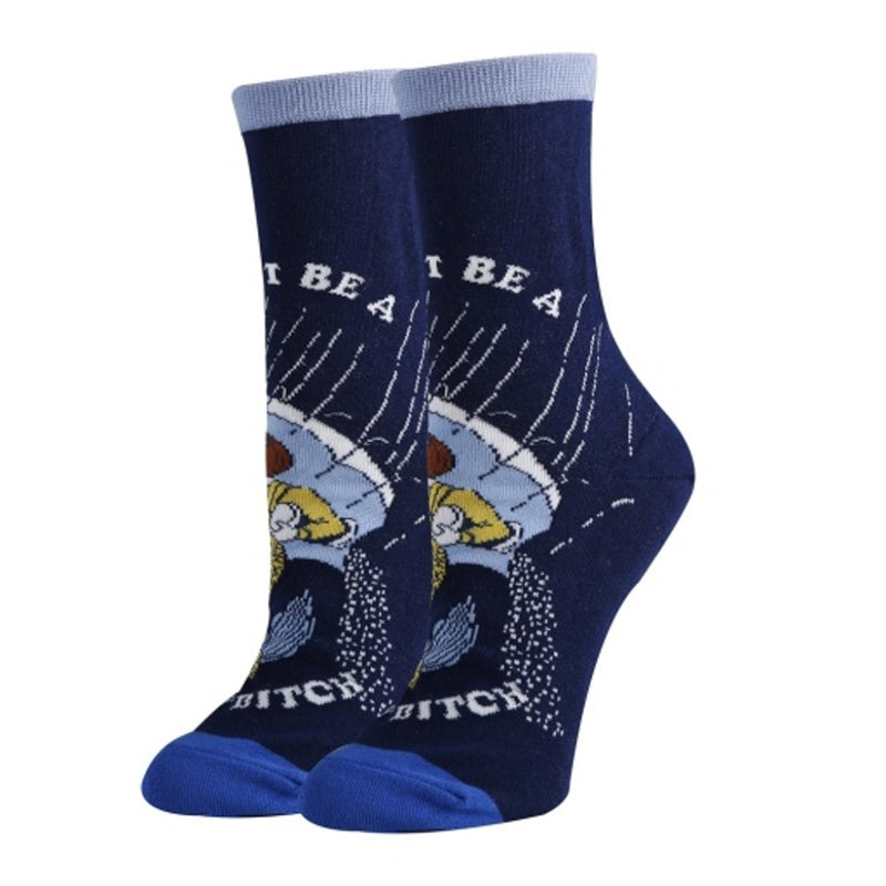 Oooh Yeah - Womens Crew Socks-Salty Bitch