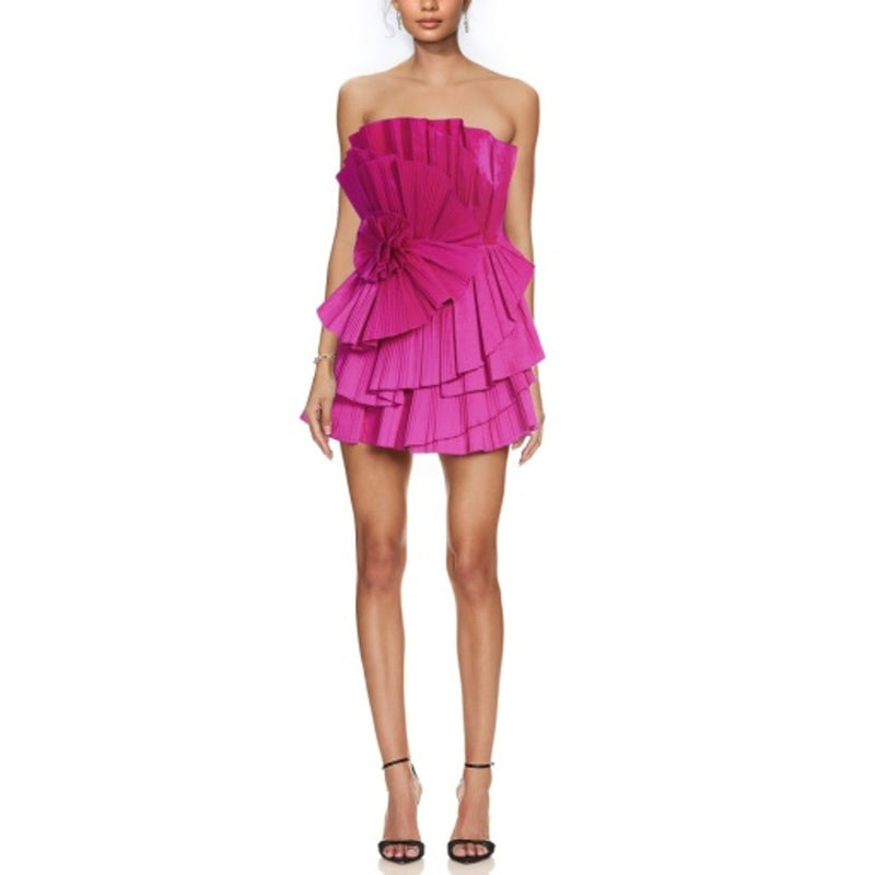 Badgley Mischka - Womens Pltd Rosette Mini