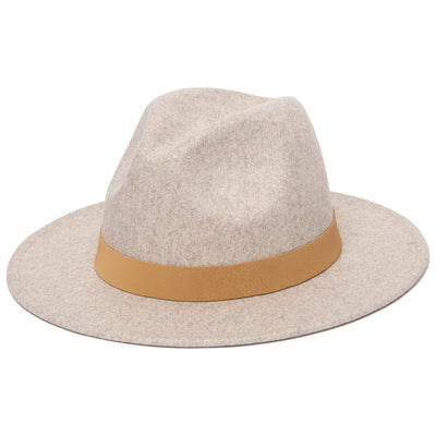San Diego Hat Company - Faux Felt Soft Brim Fedora