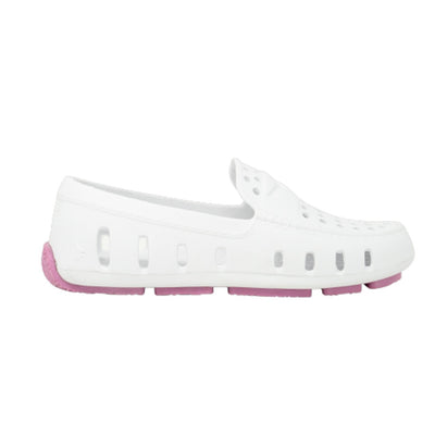 Floafers - Kids Prodigy Driver - Bright White/Sweet Lilac