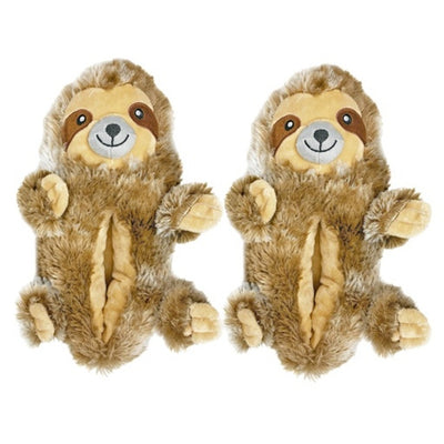 Oooh Yeah - Womens Animal Cozy Slippers-Sloth Hugs