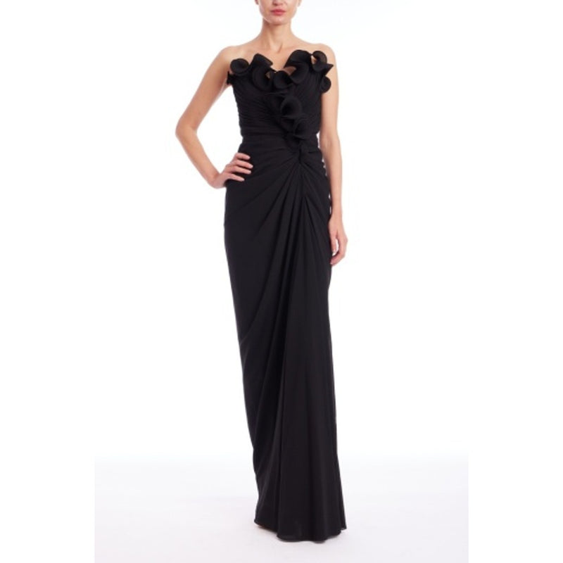 Badgley Mischka - Womens Pleat Ruffle