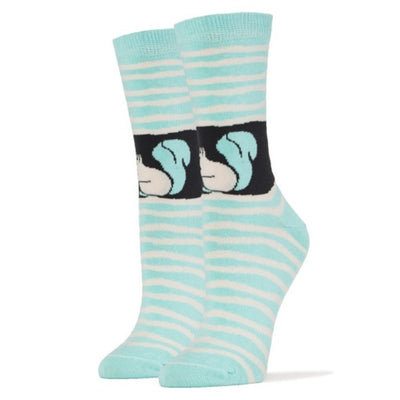 Oooh Yeah - Womens Crew Critter Stripe