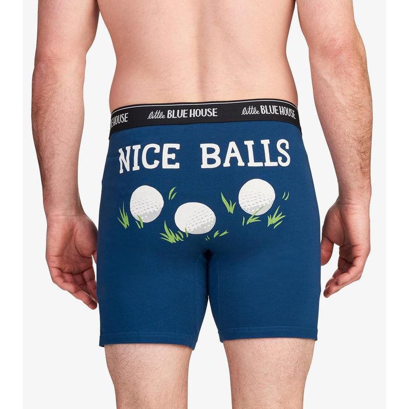 Little Blue House - Nice Golf Balls Mens Boxer Brief
