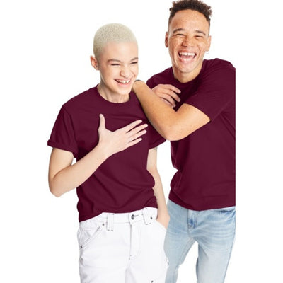 Hanes - Unisex Beefy-T Unisex Heavyweight Cotton T-Shirt (Big & Tall Sizes Available)