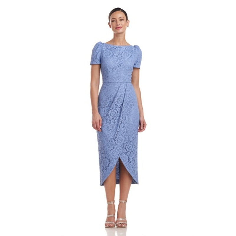 JS Collections - Womens Odelia Tulip Lace Tea Dress