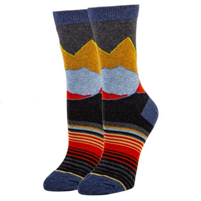 Oooh Yeah - Womens Crew Socks-Midnight Sky's