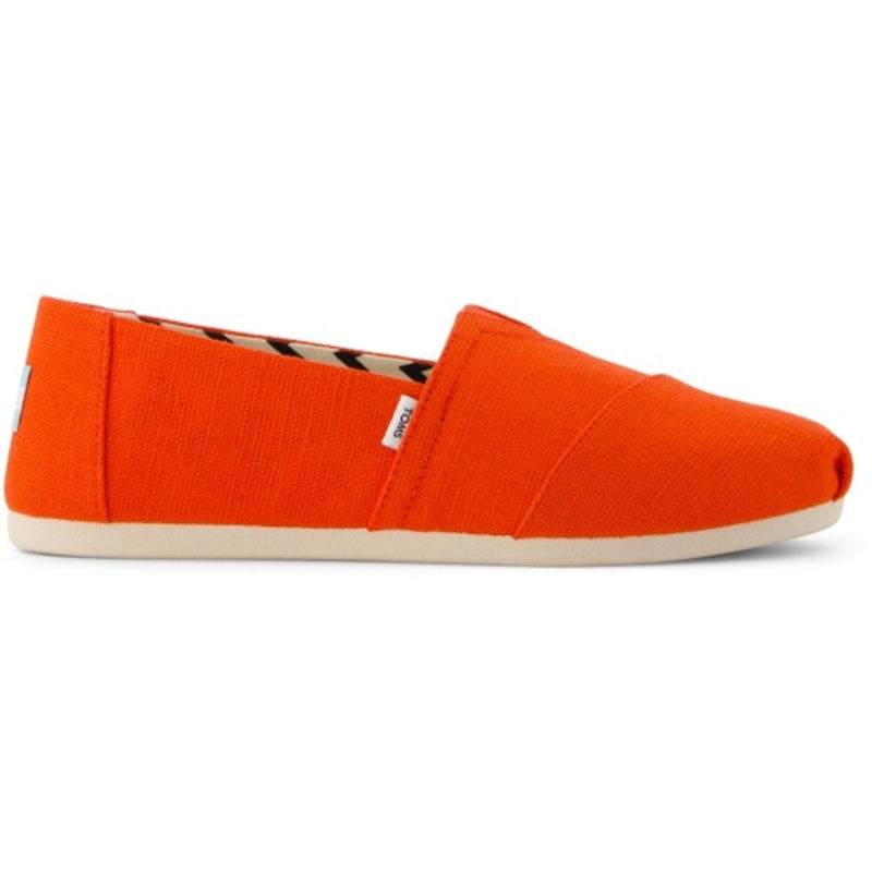 TOMS - Womens Alpargata Classic - Flame Heritage Canvas