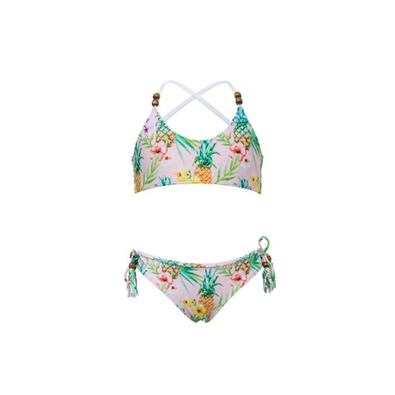 Snapper Rock - Girls Tropicana X Back Tie Bikini