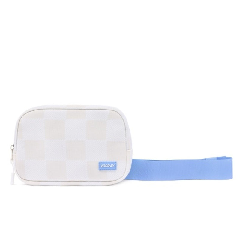 Thirty Three Threads - Unisex Quinn Bag White Floral Retro Stripe