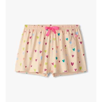 Little Blue House - Unisex Jelly Bean Hearts Pj Shorts in a Bag