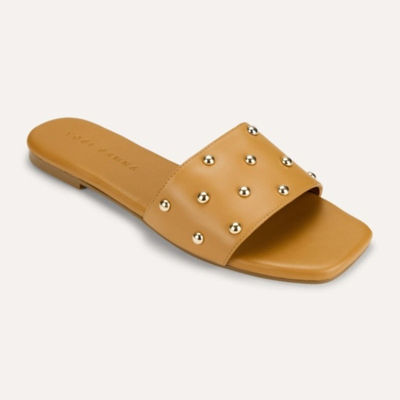Yosi Samra - Womens Harley Studded Slide Sandal