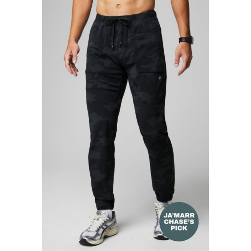 Fabletics - Mens the One Jogger - Black Tactical Camo