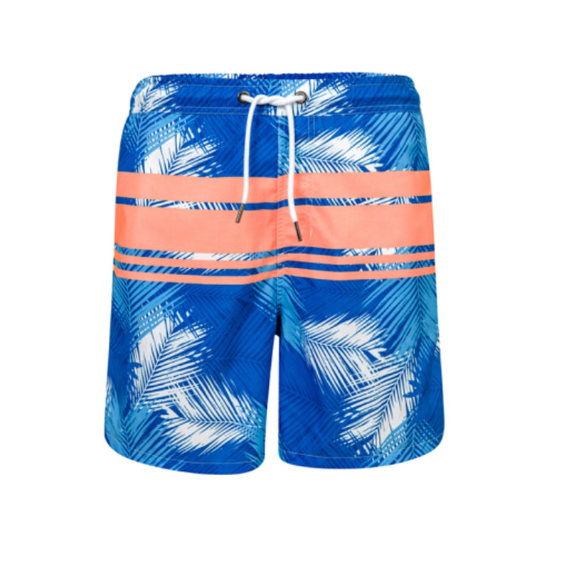 Snapper Rock - Mens Tropical Neon Stripe Board Short
