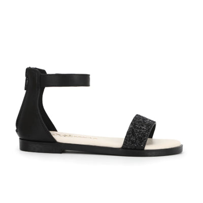 Yosi Samra - Kids Miss Cambelle Glitter Sandal in Black Kids