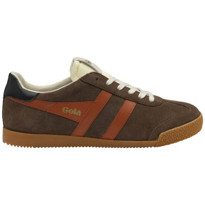 Gola - Mens Elan Sneakers - Otter/Moody Orange/Black