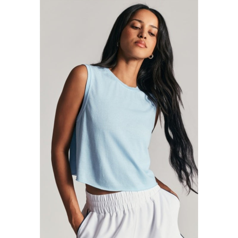 Year of Ours - Womens Cropped Muscle Tee