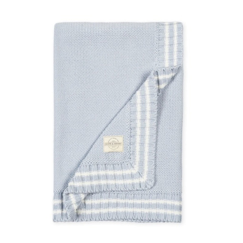 Hope & Henry - Baby Organic Cable Knit Blanket