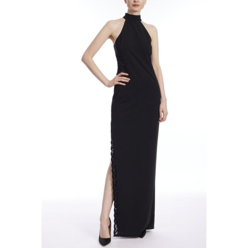 Badgley Mischka - Womens Halt Nk Lace Cut Out
