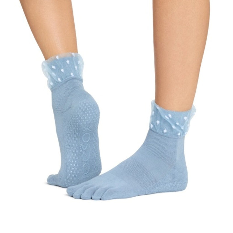 Thirty Three Threads - Unisex Grip F/T Melody Tulle Cuff Ultra Bleu