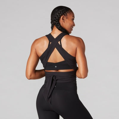 Thirty Three Threads - Unisex Wrap Around Tank Ebony