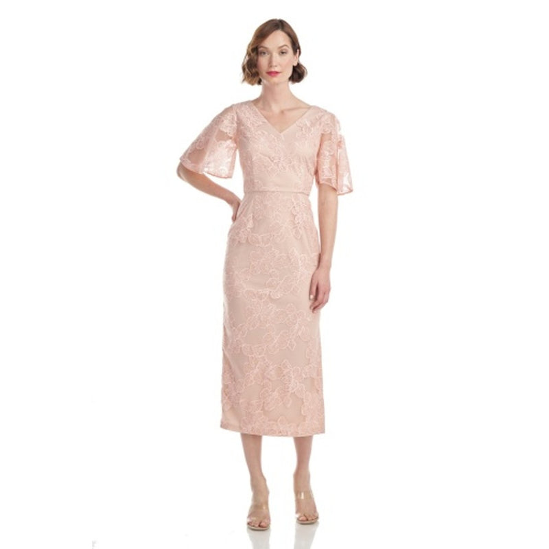 JS Collections - Womens Marjorie Tea Length Dress