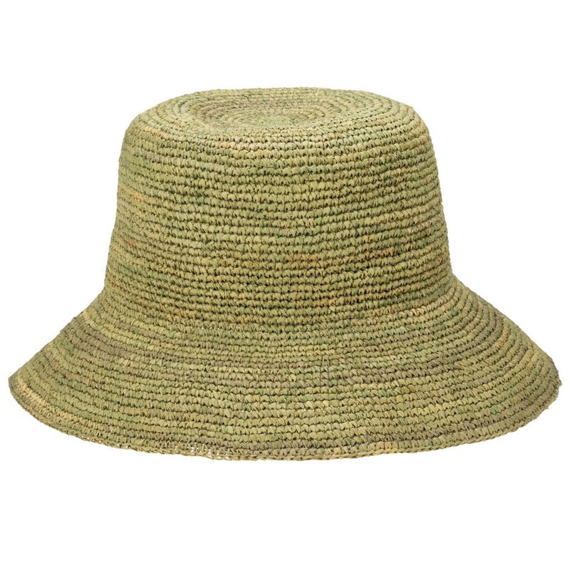 San Diego Hat Company - Womens Crochet Raffia Bucket