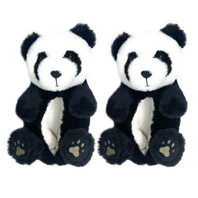 Oooh Yeah - Womens Tofu the Panda Assort-Animal Hugger Slippers-Womens, 3s 3m 3l