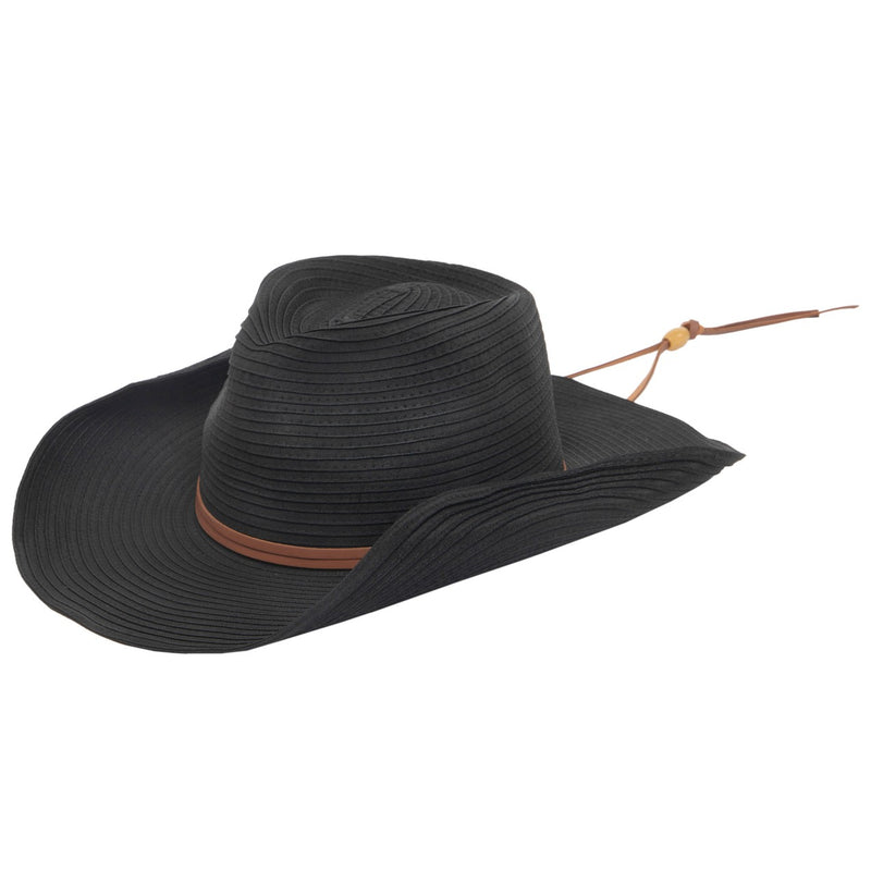San Diego Hat Company - Sadie Womens Ribbon Braid Pinch Crown Cowboy