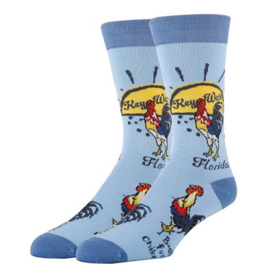 Oooh Yeah - Mens Key West-Mens Crew Socks
