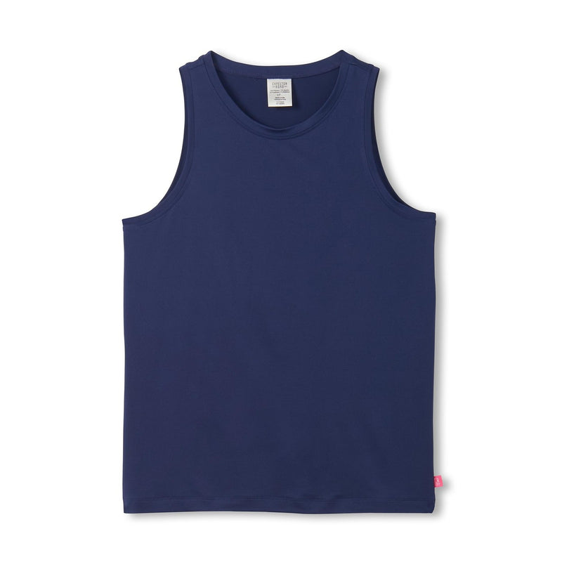 Little Blue House - Unisex Navy Tank in a Bag