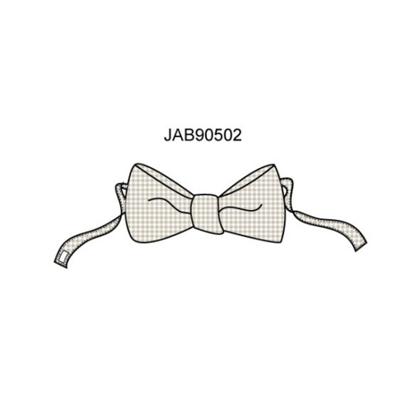 Janie and Jack - Kids B Tan Ging Bowtie E1
