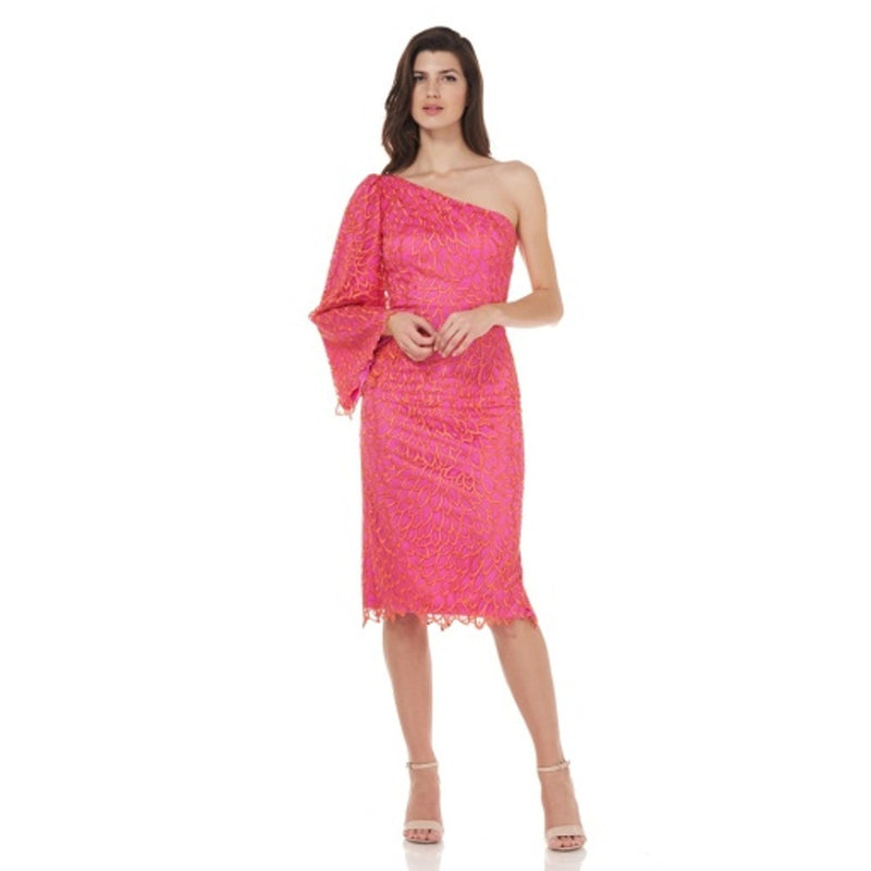 JS Collections - Womens Elizabeth Midi Dress