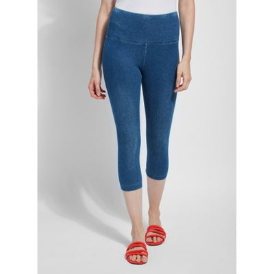 Lysse - Womens Denim Capri Curvy