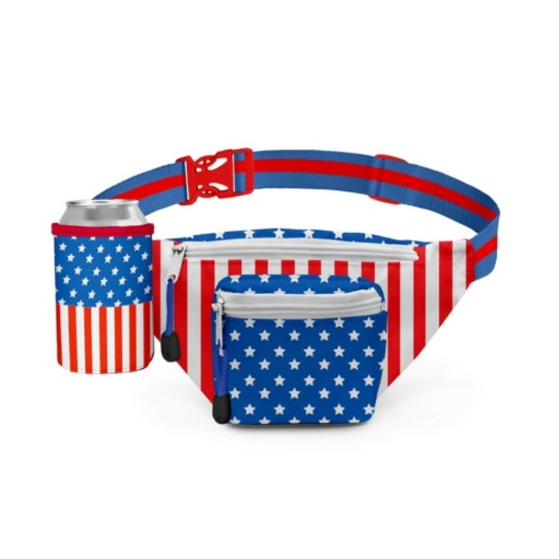 Tipsy Elves - Unisex Freedom Fanny Pack with Drink Holder
